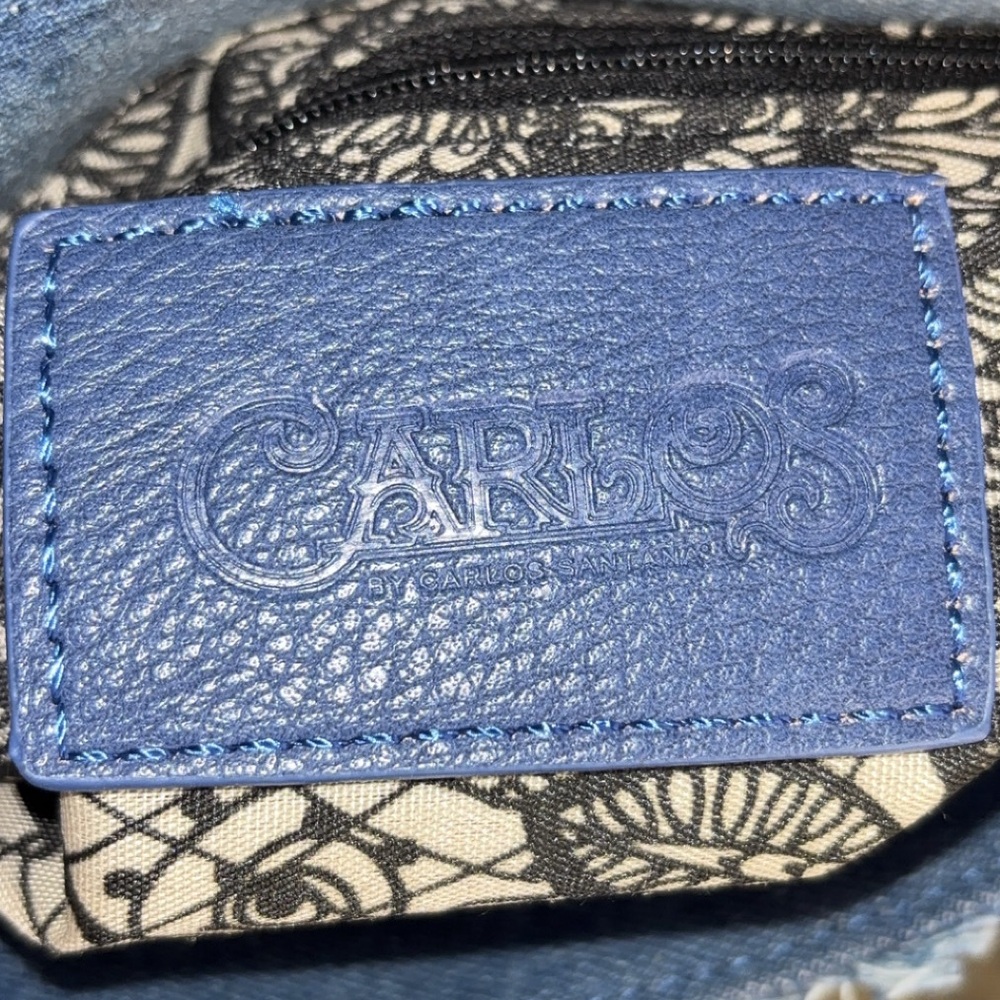 Carlos By Carlos Santana Jean Crossbody Bag EUC - Picture 14 of 15